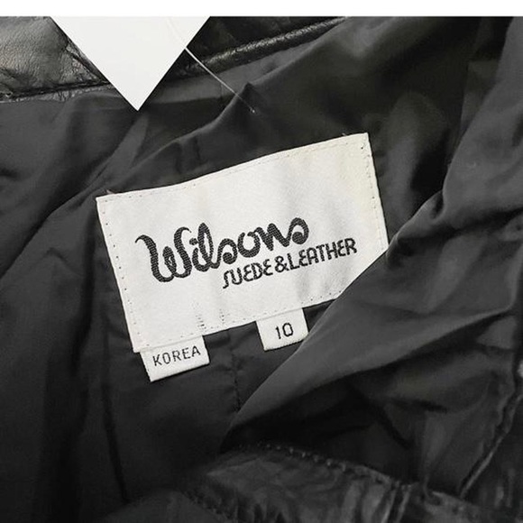 Wilson’s Leather Vintage High Waist Leather Trousers - PLS COMMENT BEFORE BUYING - Picture 2 of 3